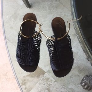 Giuseppe Zanotti Leather Gladiator Sandals